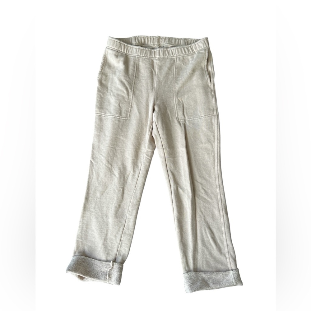 Aerie Cropped Soft Beige Lounge Pants